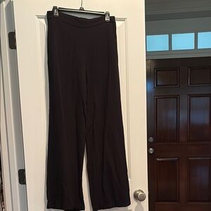 Old Navy High-waited Playa Wide-leg pants, black, size M Tall, like new